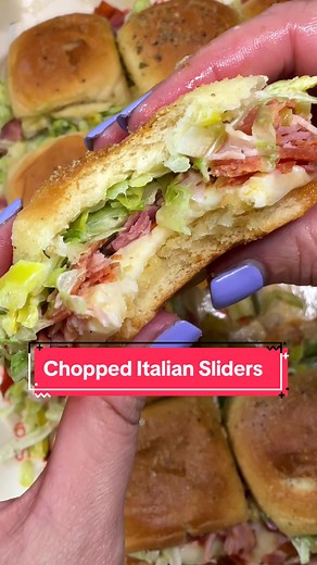Delicious Italian Slider Recipe with King's Hawaiian Rolls