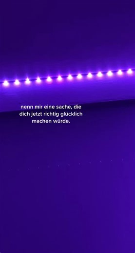 Stunning Purple LED Light Display in Dark Setting