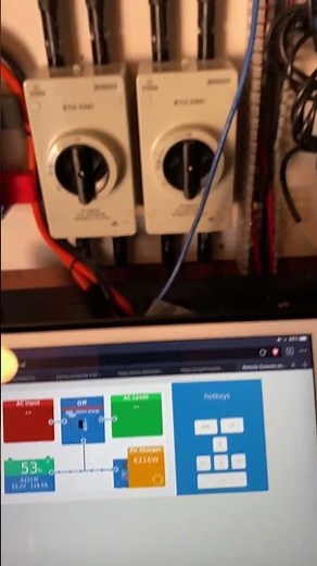 Victron 3-Phase ESS installation first test run