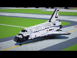 Minecraft NASA Space Shuttle Orbiter Tutorial