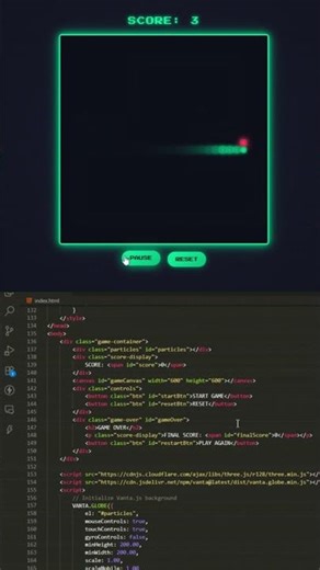 Snake Game using JavaScript | Build Classic Snake with HTML, CSS & JS #codingtutorial #programming