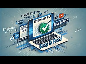 "🚀 How to Install EndNote 20.5 in 2025 – The EASIEST Method!"