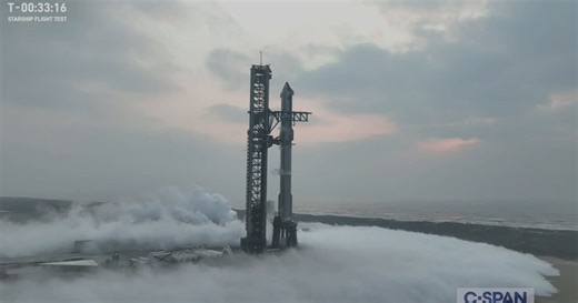 SpaceX Starship Flight Test Launch
