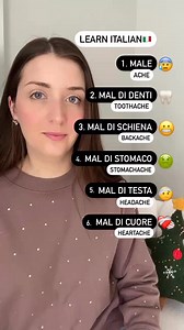 230K views · 6.6K reactions | #italian #languages #LanguageLearning | Italian Matters | Facebook