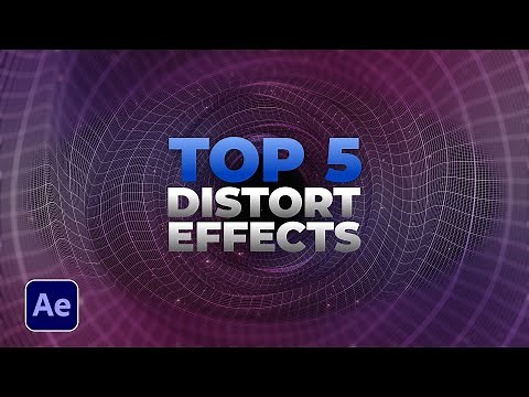 Top 5 Best Distortion Category Effects in After Effects | Tutorial