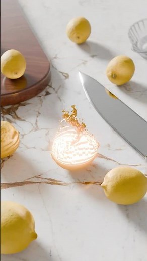 Ultra Satisfying Lemon Dissolve 4K Short