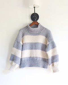 Free Oversized Chunky Knit Sweater Pattern | Step by Step Tutorial — Ashley Lillis