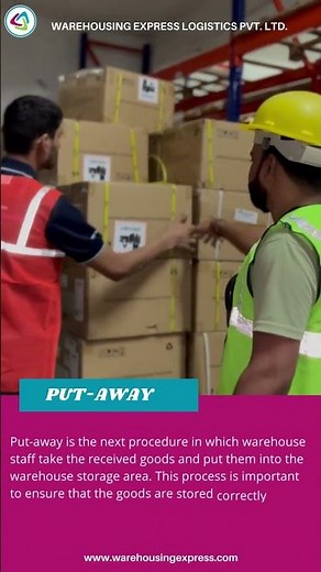 One of the foremost warehouse processes is receiving