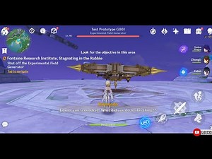 Genshin impact 4.1 - Shut off the Experimental Field Generator