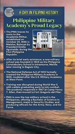 Philippine Military Academy’s Proud Legacy