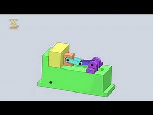 Toggle lever clamps with concealed pneumatic cylinders