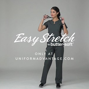 Upgrade your scrubs. Our Easy Stretch by Butter-Soft scrubs combine the most premium stretch fabrics with modern designs so you never have to compromise performance for comfort. Look great, work comfortably and love the scrubs you're in. | Uniform Advantage