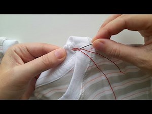 🔥AMAZING! Downsize Any Neckline Easily with This Elastic Thread Trick