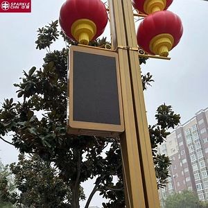 [Hot Item] High-Resolution LED Display Screen for Intelligent Street Lights, IP65 Rated