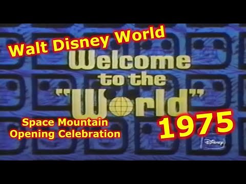 Welcome to The World | Walt Disney World | 1975 | Space Mountain Opening Celebration | Tommy Tune