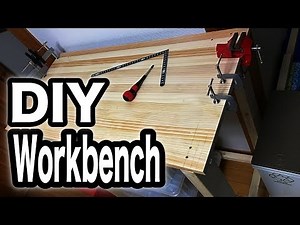 【DIY】作業台を作ってみた　ワークベンチ（テーブル）自作　96ch