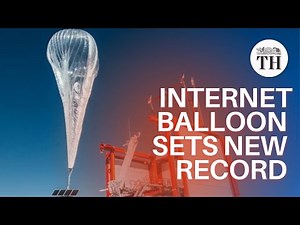 Loon internet balloon makes record flight