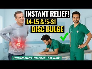 “L4–L5 & L5–S1 Disc Bulge Exercises | Proven Physiotherapy Treatment to Avoid Surgery”