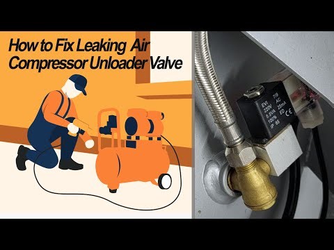 How To Fix Leaking Air Compressor - Unloader and Check Valve Replacement
