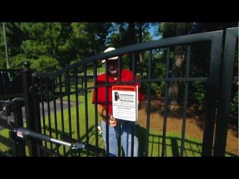 Mighty Mule MM362-D Automatic Gate Opener Installation Video