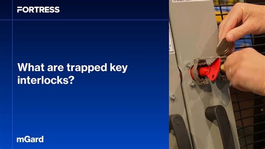 What are trapped key interlocks?