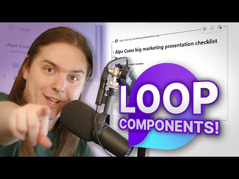 This is how you use Microsoft Loop components!