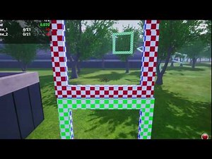 Drone racing in AirSim.