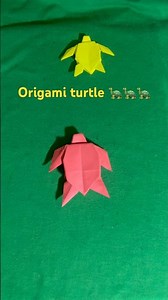 How to Make a Cute PAPER TURTLE 🐢 | Easy DIY Craft for Kids!