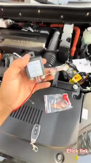 Hate that freezing moment when you step into your car in winter ❄️With our Wireless Remote Control Battery Relay Switch, you can start your engine and warm up your car from inside your home.✨ 🚗 Remote Start & Warm-Up/Cool-Down,Start your car from up to 30m away ✅ Anti-Drain: Keeps battery charged even after 2 weeks of parking. ✅ Anti-Theft: Remote disable engine, thieves stand no chance. ✅ Easy Install: 10 mins DIY, fits cars, RVs, motorcycles & all 12V batteries. ✅ Durable: CE certified, high-