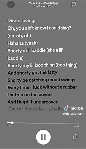 Mood Swings Lyrics ft. Lil Tjay