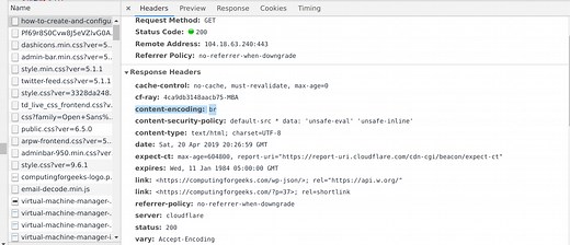Enable GZIP and Brotli Compression for Nginx on Linux | ComputingForGeeks
