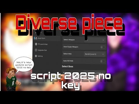 Updated Diverse Piece script 2025 no key