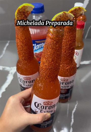Michelada preparada #parati #michelada #antojitos #mexicanfood #recetas