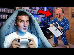 BABAM OYUN OYNAMAMA ASLA İZİN VERMİYOR! *playstation kırıldı*