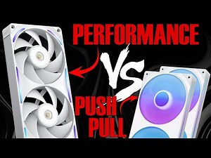 NZXT finally with PERFORMANCE FANS - Review + Push Pull Test!
