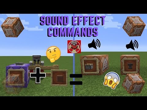 Command Block Tutorial #32: Sound Effect Commands in Minecraft (1.13+)