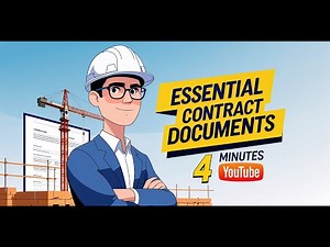 What are the Basic Contract Documents? 5 Must-Have Contract Documents for Construction Projects!