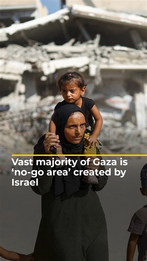 27K views · 906 reactions | Israel’s evacuation orders have left just a small fraction of Gaza’s territory for its over two million Palestinians to try to find shelter in, according to the UN. Al Jazeera’s Soraya Lennie looks at the shrinking space for survival. | Al Jazeera English | Facebook