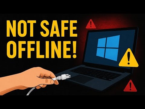 Offline Mode Is a Lie: What Windows Still Tracks When You’re Disconnected