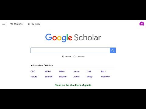 Google Scholar: Finding Case Law