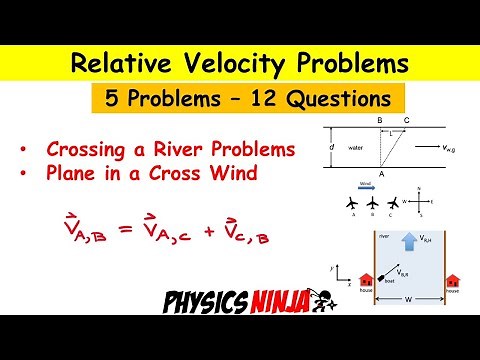 Relative Velocity Review Problems