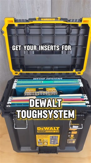 Compact Toolbox or Filing Cabinet? Get organized!