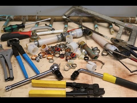Removing PEX Crimp Rings