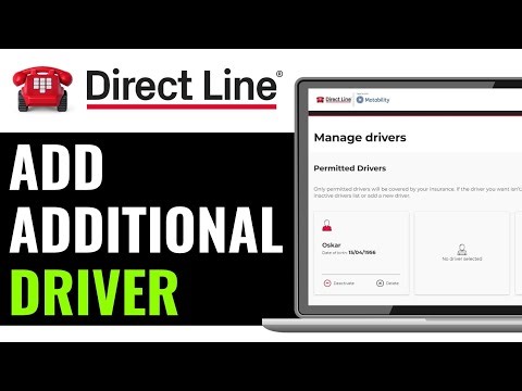 How To Add Additional Driver To Direct Line Insurance 2025 (FAST!!!)