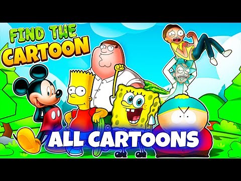 Find The Cartoons - ALL Cartoons [Roblox]