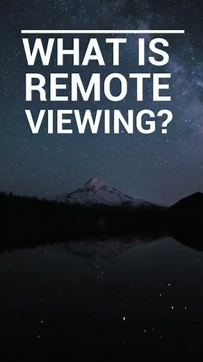 What is REMOTE VIEWING?