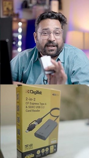 Digitek DCR-101 CFA Card Reader | CF Express Type-A & SDXC | USB 3.2 High-Speed