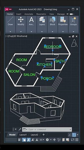 Resize Texts - AutoCAD Tutorial #architecture #autcad