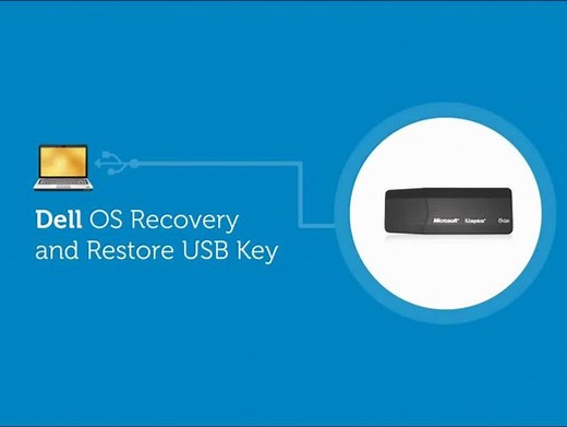 Dell OS Recovery and Restore USB Key Features