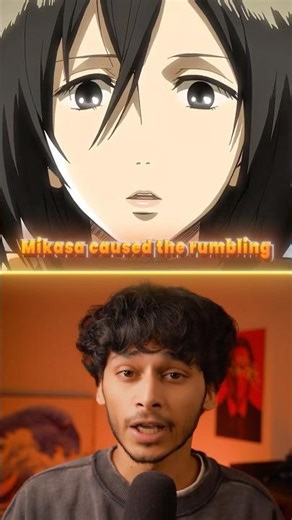 Did Mikasa really start the Rumbling? #attackontitan #animeedit